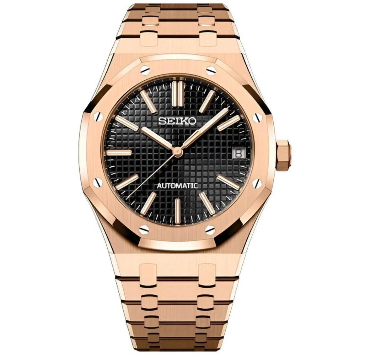 Royal Seikoak - Black and Rose Gold