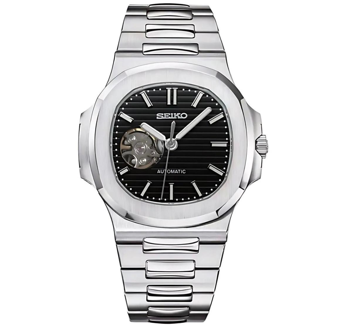 SeikoNaut Open Heart Midnight Edition